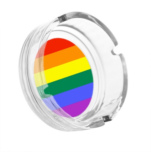 Rainbow Pride Ash Tray - LGBT Gay and Lesbian Prod...