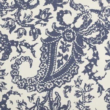 Edina Blue Printed Cotton Fabric