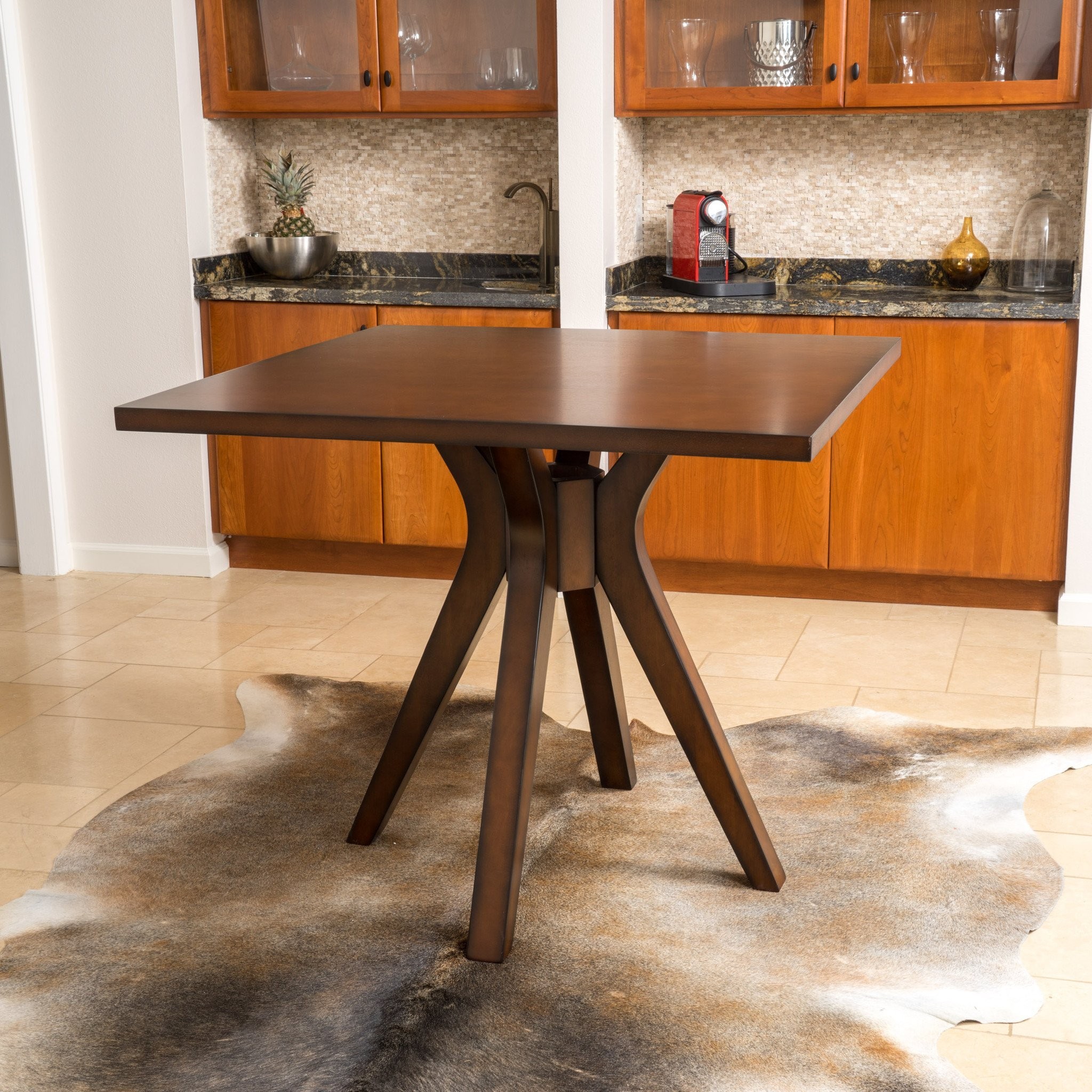 Fulton Square Counter Height Wood Dining Table