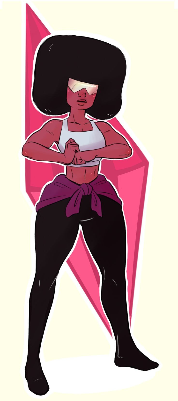 Garnet of the crystal gems by TheCocaColaXD on Dev...