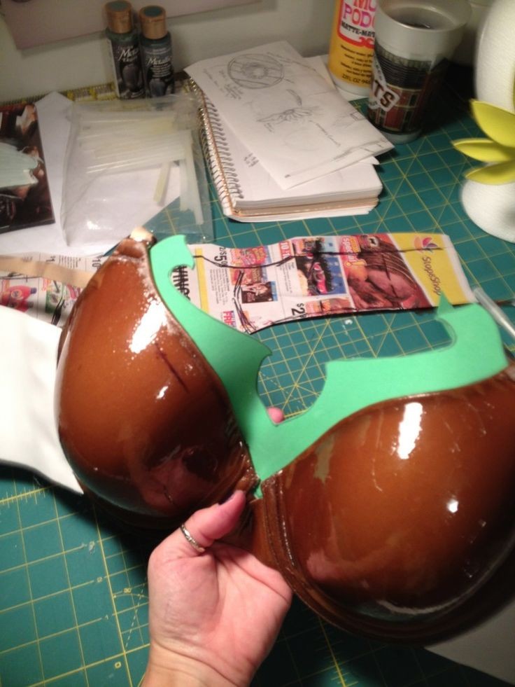 Bra to Breastplate using clear casting epoxy, pain...