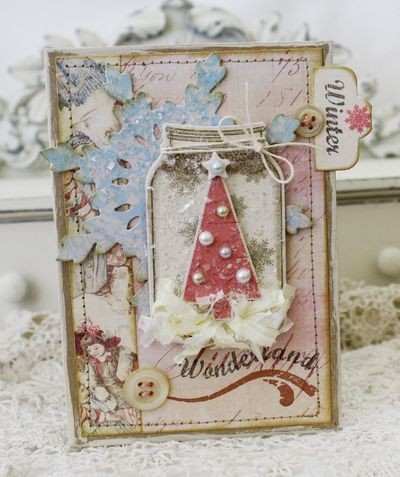 Winter Wonderland card by Melissa Phillips for Pap...