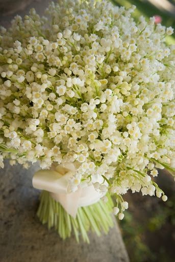 Lily of the valley bouquet - my second favorite we...