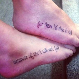 40 Beautifully Touching Mother/Daughter Tattoos #2...