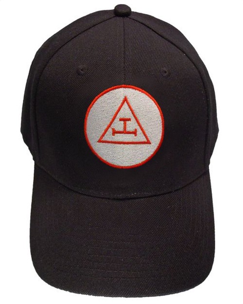 Royal Arch Masonic Baseball Cap - Black Hat with R...