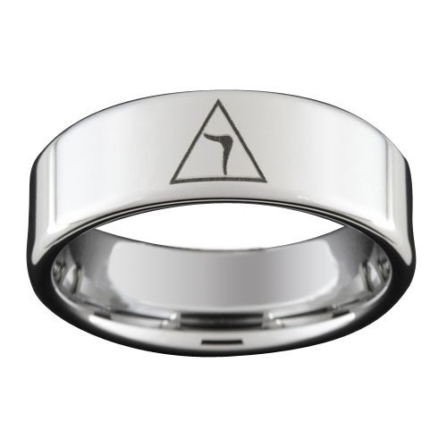 Scottish Rite Ring - Silver Color Freemason Ring 1...