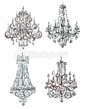 chandelier drawings
