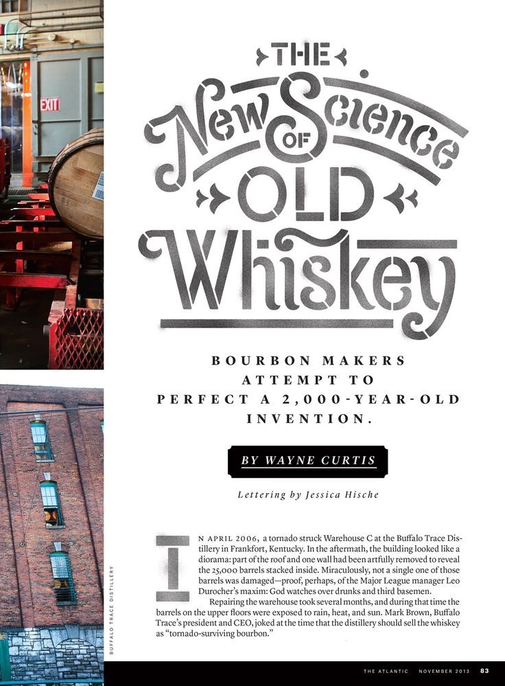 Jessica Hische - The New Science of Old Whiskey