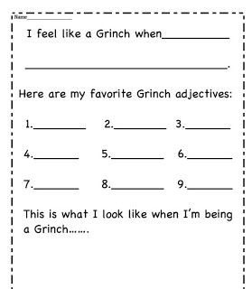 Second Grade Fun: How the Grinch Stole Christmas