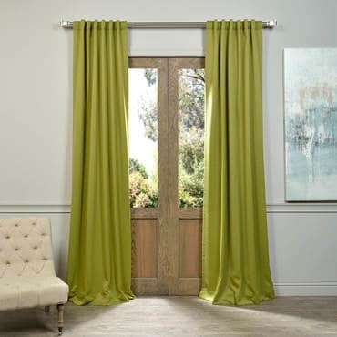 Moss Green Blackout Curtain