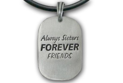 Womens - Always Sisters - Forever Friends Necklace...