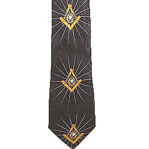 Masonic Regalia - Necktie for Freemason Lodge Atti...
