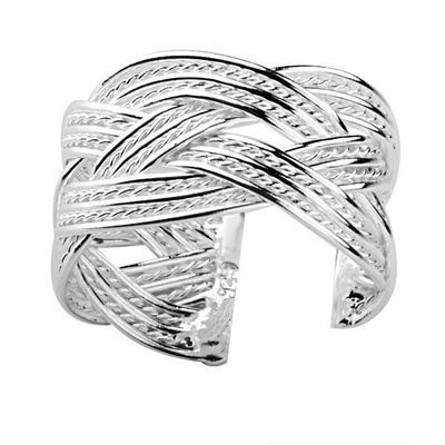 Womens Celtic Rope Ring - Adjustable - One Size Fi...