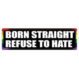 Born Straight Refuse to Hate - 3x10 Rainbow Pride...