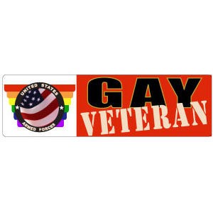 Gay Veteran USA Flag - Rainbow Pride LGBT Gay &amp...