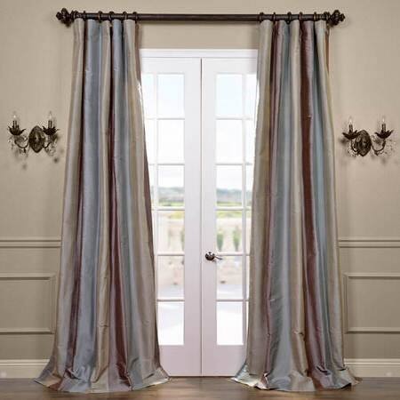 Varadero Silk Stripe Curtain