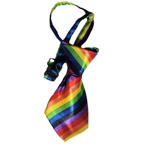 Mini Rainbow Pet Tie (Dogs / Cats) - LGBT Gay and...