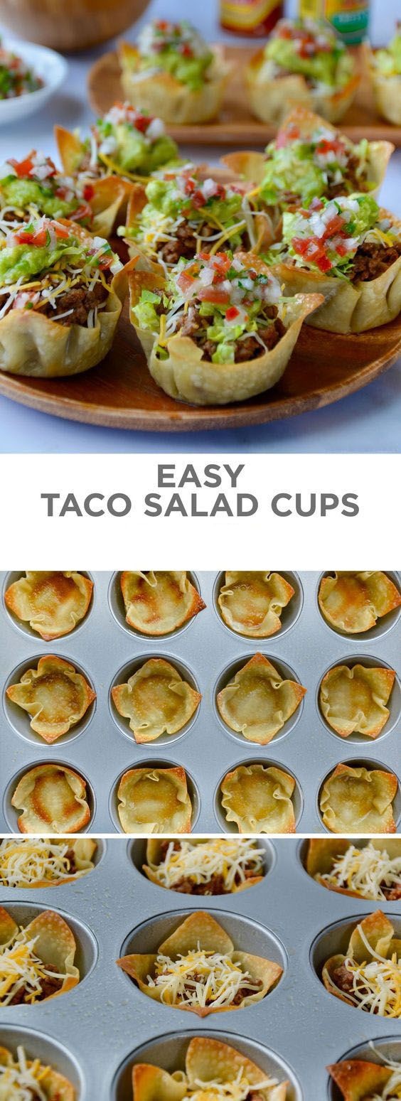 Taco Salad Cups