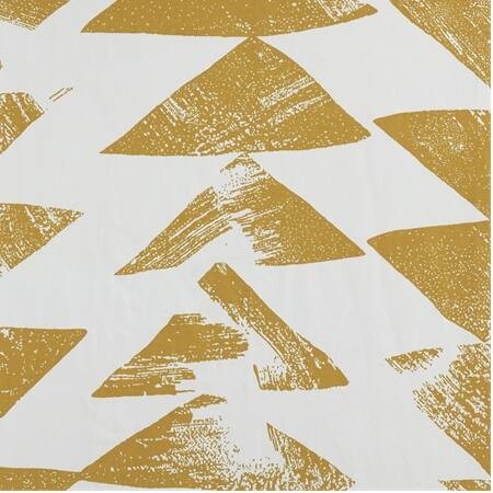 Triad Gold Printed Cotton Twill Fabric