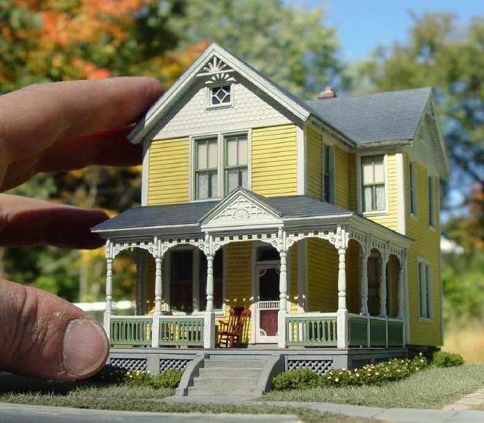 Wow - this is awesome! This is a miniature house.
