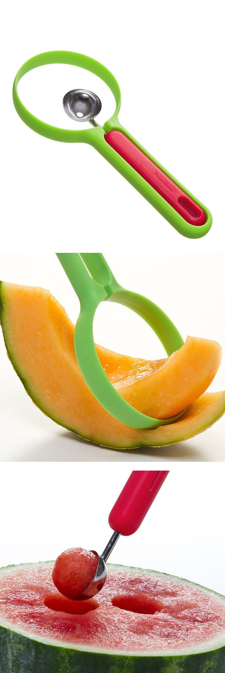 Two-In-One melon slicer / scooper