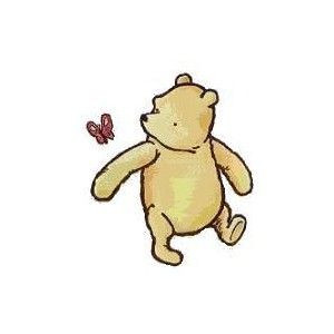 pooh bear!! winnie the pooh was a huge part of my...