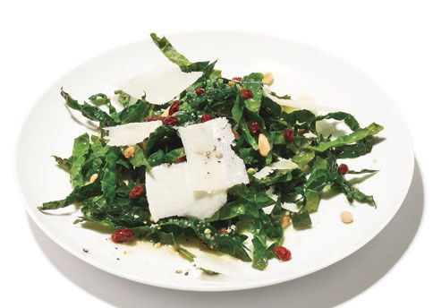 Kale Salad with Pine Nuts, Currants, and Parmesan...