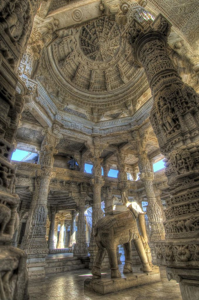 Jain Temple, Ranakpur, Udaipur, India....this is a...