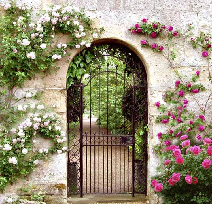 Garden Gate | Iron Garden Gates| Wrought Iron Gate...