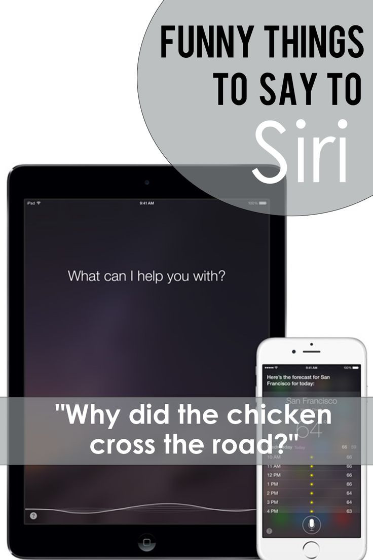 Funny Things to Say to Siri