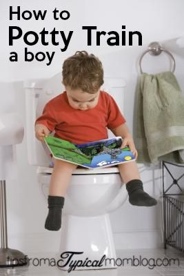How to Potty Train a Boy
