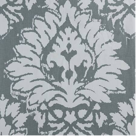Lacuna Grey Printed Cotton Twill Fabric