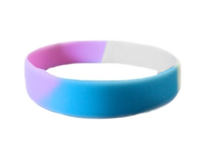 Transgender Pride Silicone Bracelet Wristlet - LGB...