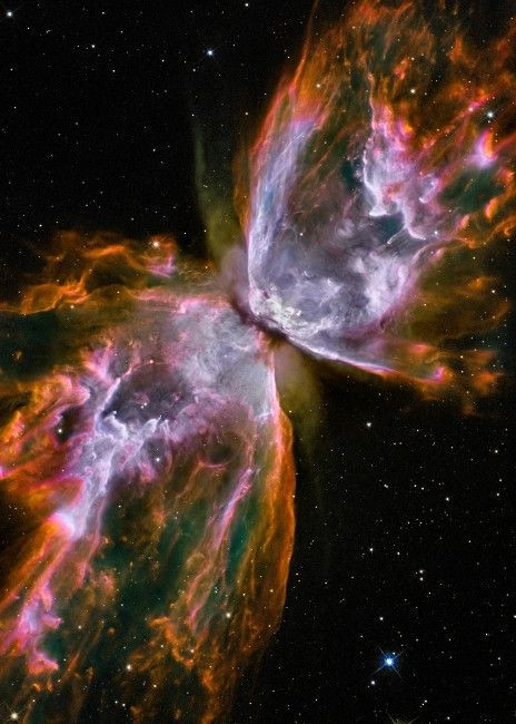 NGC 6302 (also called the Bug Nebula, Butterfly Ne...