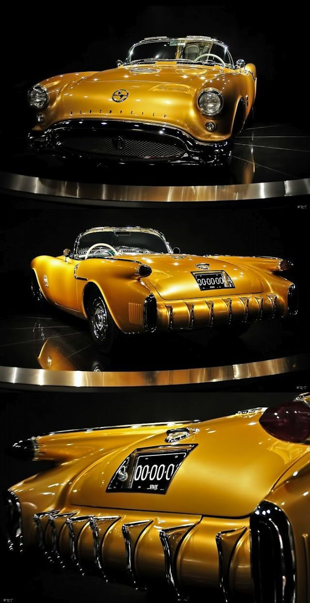 What a stunning 1954 Oldsmobile F-88 Convertible....