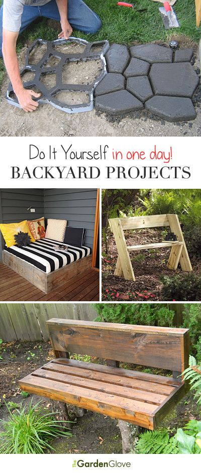One Day Backyard Ideas & DIY Projects | The Garden...