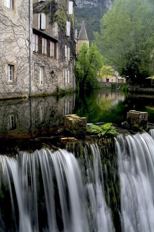 Waterfall, Florac, France