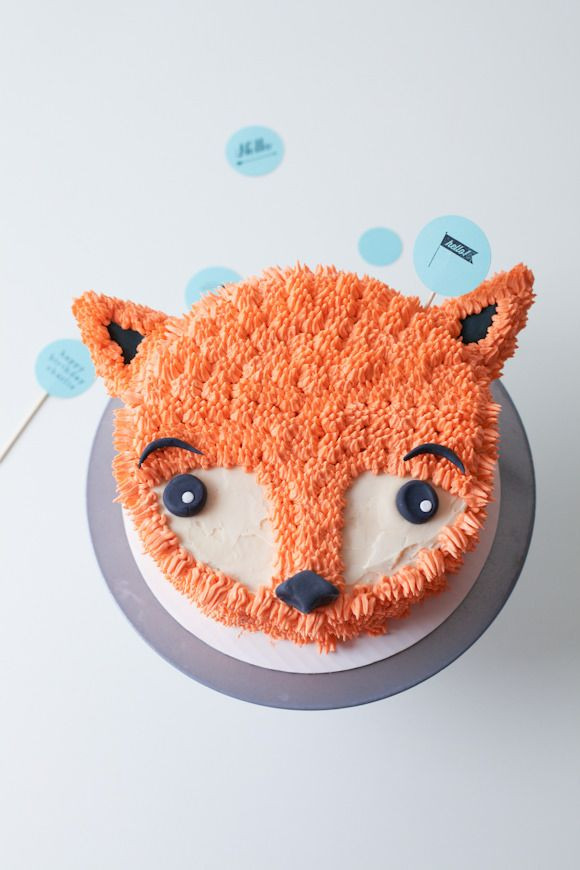How To Make A Furry Fox Cake ⋆ Handmade Charlotte
