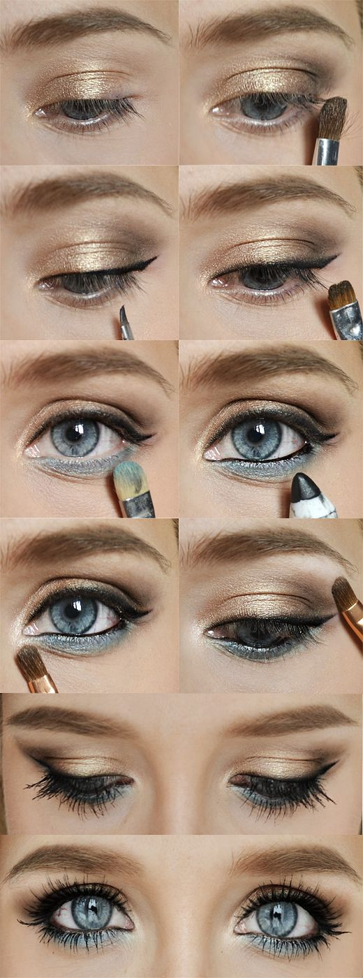A pop of blue brings out any eye color and is the...