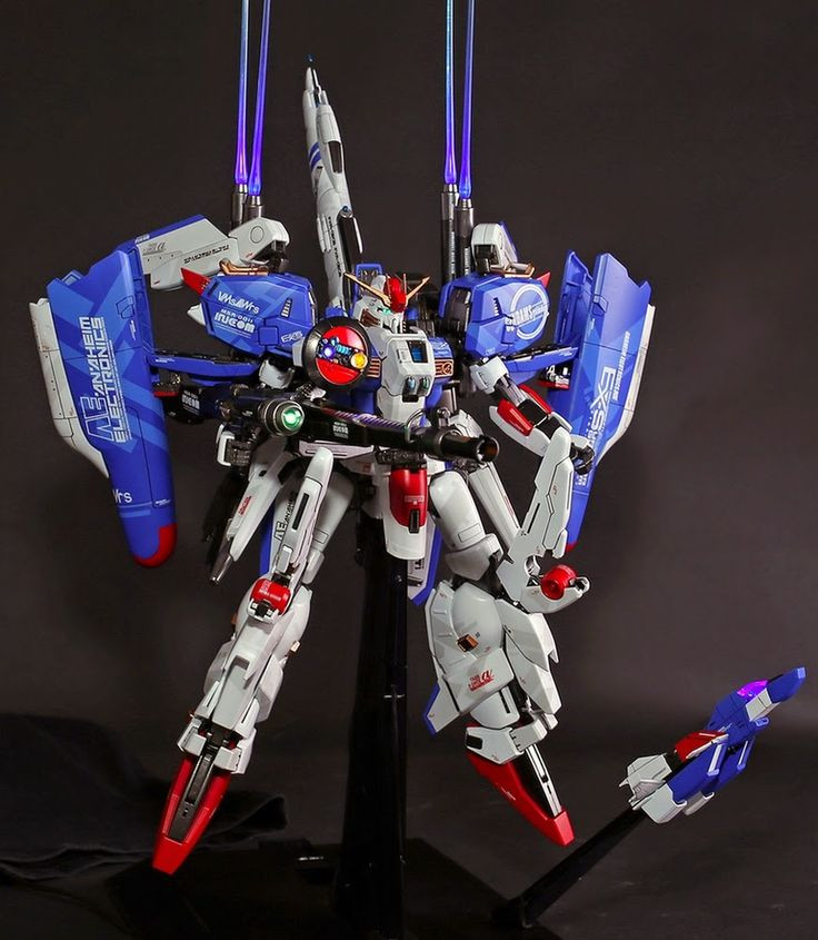 Custom Build: MG 1/100 Ex-S Gundam with LED - Gund...