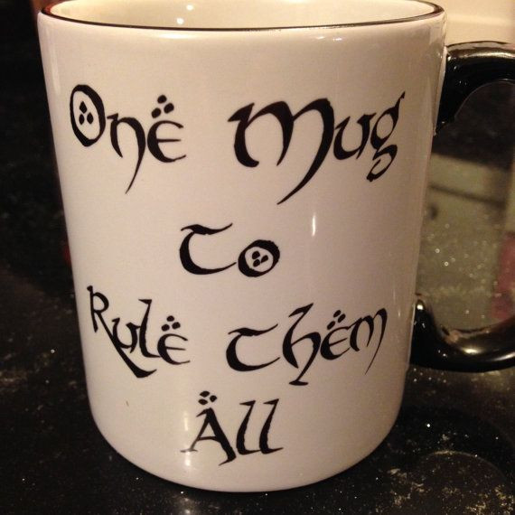 One Mug to Rule Them All coffee mug