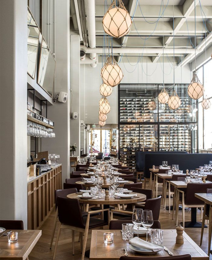 Bronda Restaurant Decor Inspired by Scandinavian S...