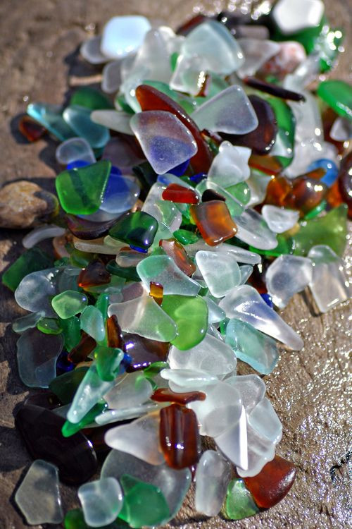 Sea Glass Rocks - Lake Erie Sea Glass
