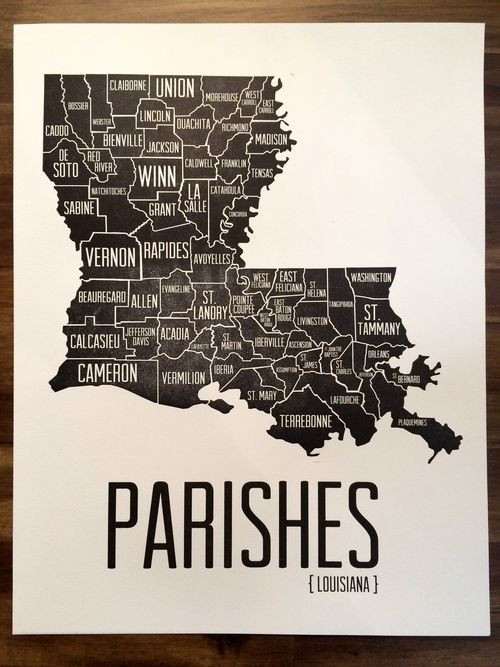 Parishes no Counties ;)