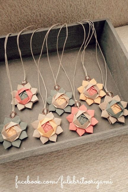 Book Markers - lovely paper flowers, beads and cor...