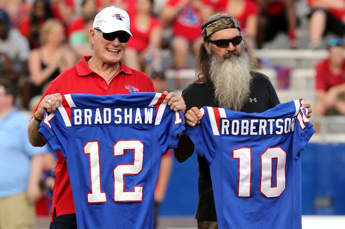 Terry Bradshaw and the Duck Dynasty guy