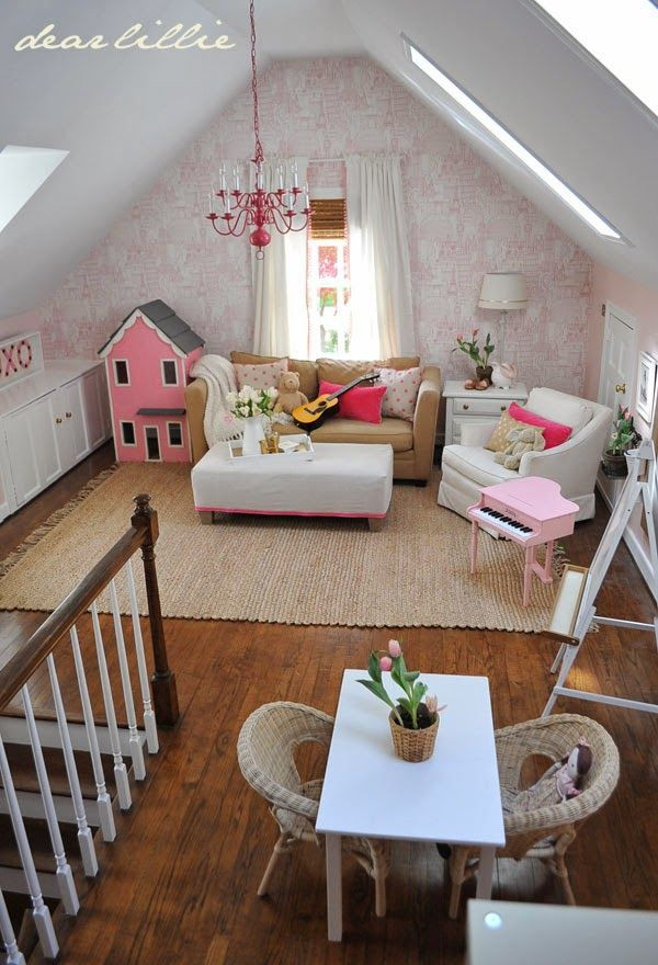 Dear Lillie: Our Very Pink Playroom