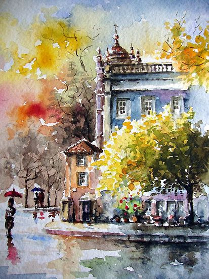 ‘passion for watercolour..’ by Almeida Coval