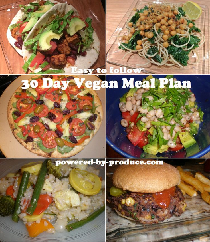 30 Day Vegan Meal Plan