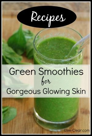 these green smoothies are PACKED with ingredients...